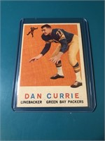 1959 Topps #162 Dan Currie ROOKIE CARD – Green Bay