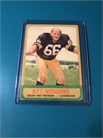 1963 Topps #96 Ray Nitschke ROOKIE CARD – Green Ba