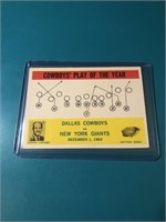 1964 Philadelphia Tom Landry Coach ROOKIE CARD – C