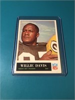 1965 Philadelphia Willie Davis ROOKIE CARD – Green