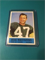 1964 Philadelphia Jesse Whittenton ROOKIE CARD – G
