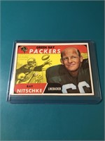 1968 Topps Ray Nitschke – Green Bay Packers Illino