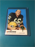 1969 Topps Ray Nitschke – Green Bay Packers Illino