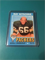 1971 Topps Ray Nitschke – Green Bay Packers Illino