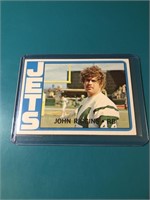 1972 Topps John Riggins ROOKIE CARD - Jets Washing