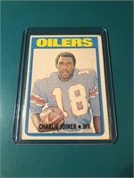 1972 Topps Charlie Joiner ROOKIE CARD – Oilers Cha