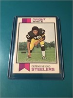 1973 Topps Dwight White ROOKIE CARD – Pittsburgh S