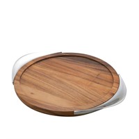 NAMBÉ BAR TRAY WOOD/METAL TILT