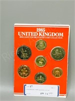 Great Britain- 1985 specimen coin set