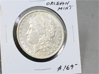 USA- 1879 morgan silver dollar, N.O mint