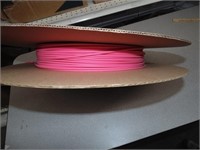 500 Feet of 1/8 Inch Heat Shrink Red/Pink Tubing