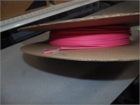 500 Feet of 1/8 Inch Heat Shrink Red/Pink Tubing