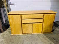 oak sideboard  - 58" long