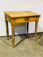 antique slant top desk - 31 1/2" x 21" x 33" h