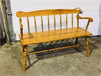 oak bench - 46" long