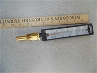Ind. Straight Connection Thermometer 30 to 240 F