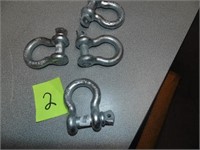 4 - 5/8 Body Anchor Shackle Clevises