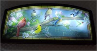 Lighted Bird Wall Picture Decoration