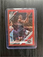 2019-2020 Panini Optic Clint Capela Red Wave