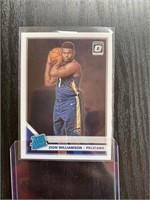 2019-2020 Panini Optic Zion Williamson Rookie Card