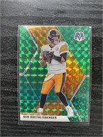 2020 Panini Prizm Ben Roethlisberger Green Mosaic