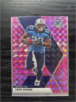 2020 Panini Prizm Eddie George Pink Mosaic Card