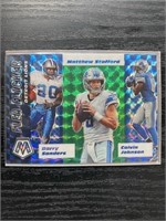 2020 Panini Prizm Lions Flea Flicker Green Mosaic