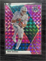 2020 Panini Prizm Mike Gesicki Pink Mosaic Card