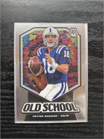 2020 Panini Prizm Peyton Manning Old School Card