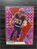 2020 Panini Prizm Tyler Boyd Pink Mosaic Card