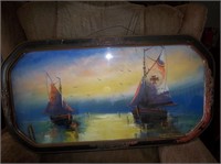 Antique ship print