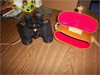Sears 10x55 binoculars and case