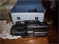 VHS camera, case
