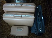 vintage hard case luggage