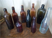 Schlitz , Royal Ruby beer bottles,