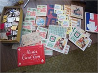 match books, saver stamp books