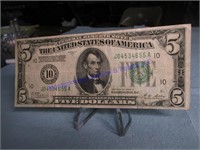 FIVE DOLLAR GOLD NOTE