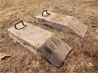 wooden car ramps