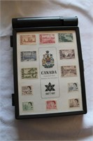 1966 - 1967 stamp case/stamp wet roller