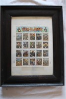 1995 USA Civil War un cut sheet of 20 stamps