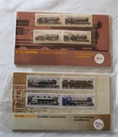 Canadian Locomotives stamps