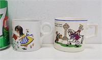 Tasse en pierre de fer et tasse à croix de