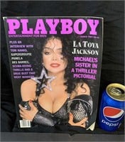 Playboy de “ La Toya Jackson” March 1989