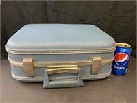 Valise vintage bleu Carson  Vintage suitcase blue