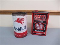 2 Oil Cans / 2 Cannes d'huille
