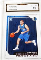 Graded Luka Doncic Rookie Basketball Card