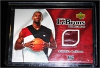 The Lebrons Threads Patch Card