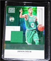 Jayson Tatum Patch Basketball Card