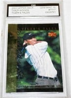 Graded Tiger Woods Upper Deck Golf Card