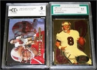 Graded Cards Steve Young 1998, 1999 9.0 Mint